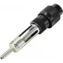 Adaptador de antena RENKFORCE RF-5087918 ficha F para conector fêmea coaxial, latão niquelado, 75 Ohm, DVB-T/S/C