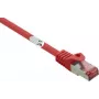 RENKFORCE RF-5176542 Cabo de rede patch Cat 6 S/FTP, RJ45, 2 m, vermelho, snagless