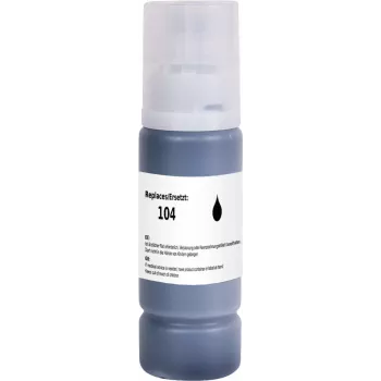 Renkforce RF-5718862 frasco de tinta preta compatível para Epson EcoTank (65 ml, 4500 páginas, T00P1)