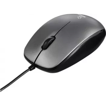 Renkforce RF-5805910 rato ótico com fio cinzento 3 botões 1000 dpi roda de deslocamento integrada