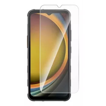 Película de proteção de ecrã em vidro temperado Renkforce RF-6178378 para Samsung Galaxy XCover 7 – dureza 9H, anti-dedadas, resistente a riscos, instalação sem bolhas