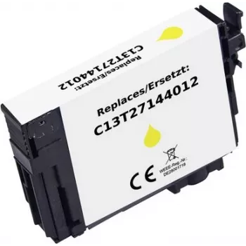 Renkforce RF-6922904 Cartucho de Tinta Amarela Compatível de Alta Capacidade para Epson 27XL (T2714, C13T27144012)