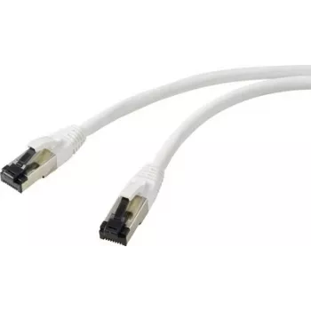 Renkforce RF-7106492 Cabo patch Cat 8.1 S/FTP, 2 m, branco