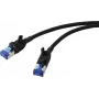 Renkforce RF-7116936 cabo patch CAT 6a S/FTP, RJ45, 0,5 m, cinzento RAL 7035