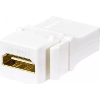 Renkforce RF-KS-HDMI-9020a adaptador HDMI fêmea para fêmea 4K 60Hz branco RF-4531602