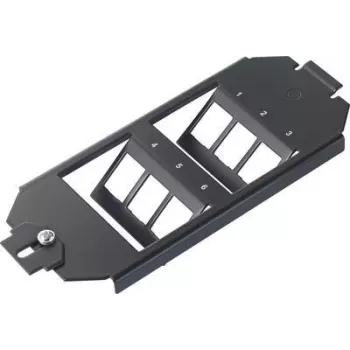 Renkforce Módulo de instalação RJ45 Moldura Keystone de 6 portas não equipada RF-4532678