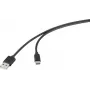 Renkforce cabo USB 2.0 USB-A para USB-C 1 m preto RF-6830420