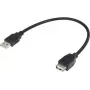 Renkforce cabo de extensão USB 2.0 com pescoço flexível 0,16 m preto 1333151