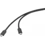 Renkforce Cabo USB-C USB 3.2 Gen 2x2 20 Gbps 4K 60Hz 100W PD 0,5m preto RF-6830470