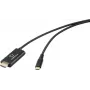 Renkforce Cabo USB-C para USB-A 1 m preto RF-7116128