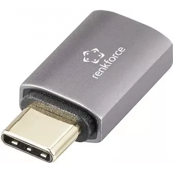 Renkforce Adaptador USB4 USB-C ficha macho para conector fêmea 8K 40Gbps 100W PD RF-3778880
