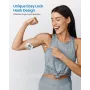 Fita métrica inteligente RENPHO - fita de medição corporal Bluetooth para IMC, cintura, ancas, braço, perna, peito - retrátil automaticamente, ecrã LCD, compatível com a app Renpho Health, Apple Health, Google Fit, Samsung Health - preto