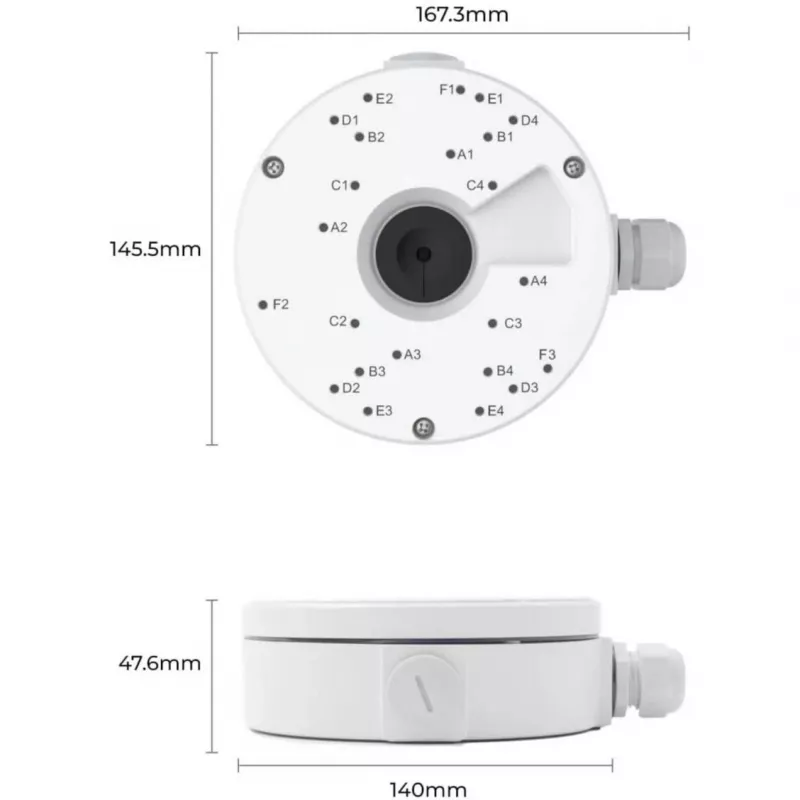 Reolink caixa de junção RLA-JBL1 (branco)