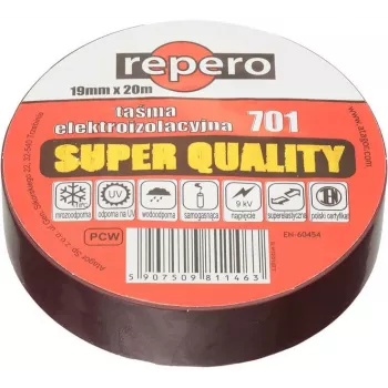 REPERO 701 fita isoladora de PVC castanha 19mm x 20m