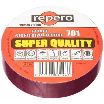 REPERO 701 Fita isoladora de PVC violeta 19mm x 20m