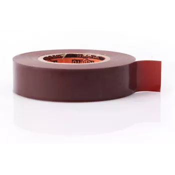 REPERO 711E Fita isoladora de PVC castanha 19 mm x 20 m