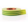 REPERO 711E Fita isoladora elétrica de PVC amarelo-verde 19 mm x 20 m