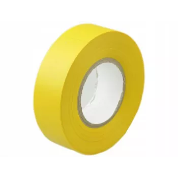 REPERO 711E Fita isoladora de PVC amarela 19mm x 20m