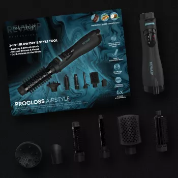 Revamp DR-1250X-EU Progloss Ionic Airstyle modelador de ar 6-in-1