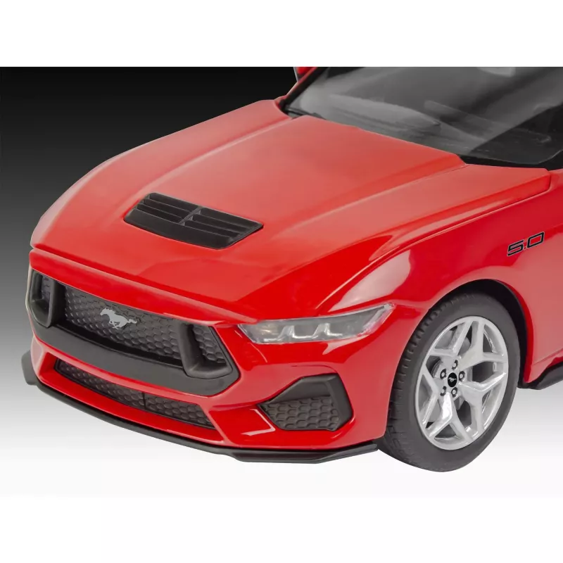 Revell 07743 2024 Ford Mustang GT Click-System 1:25 kit de modelo em plástico