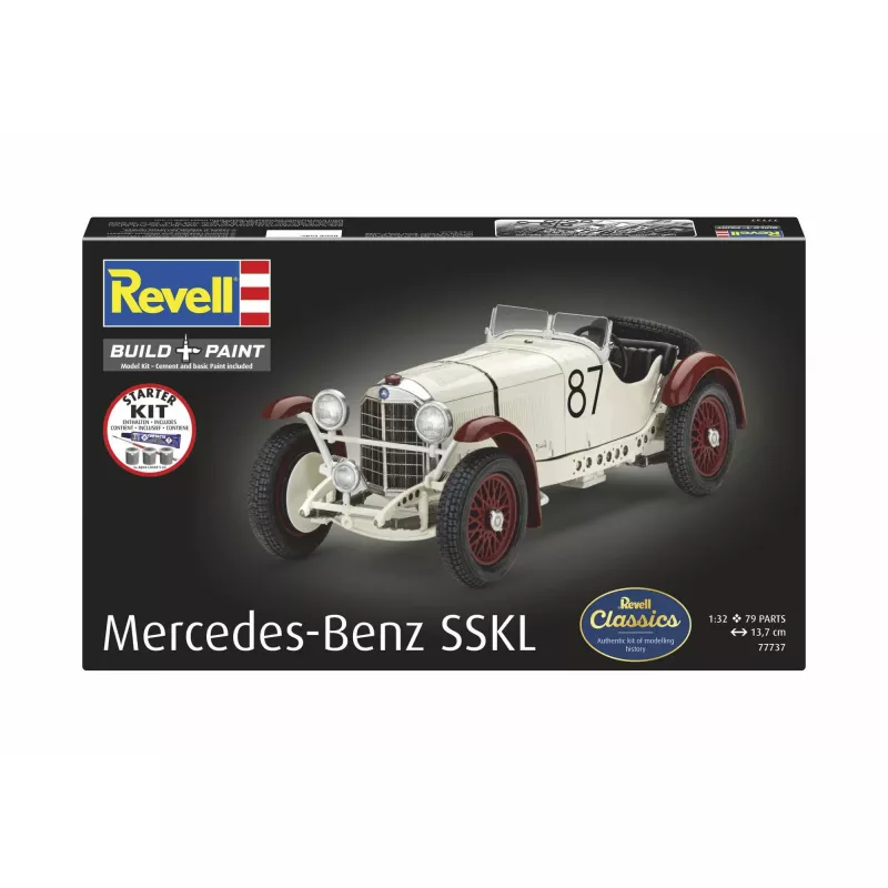 Revell Starter Kit Mercedes-Benz SSKL Escala 1:32