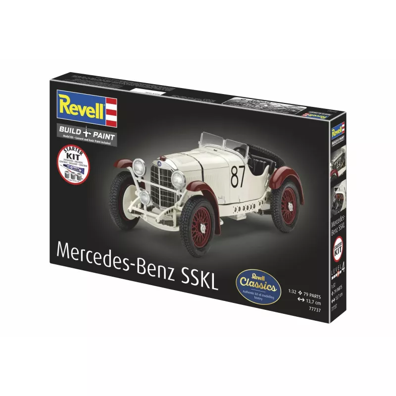 Revell Starter Kit Mercedes-Benz SSKL Escala 1:32