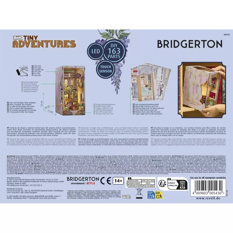 Conjunto de figuras colecionáveis REVELL Tiny Adventures - Bridgerton Into the Light