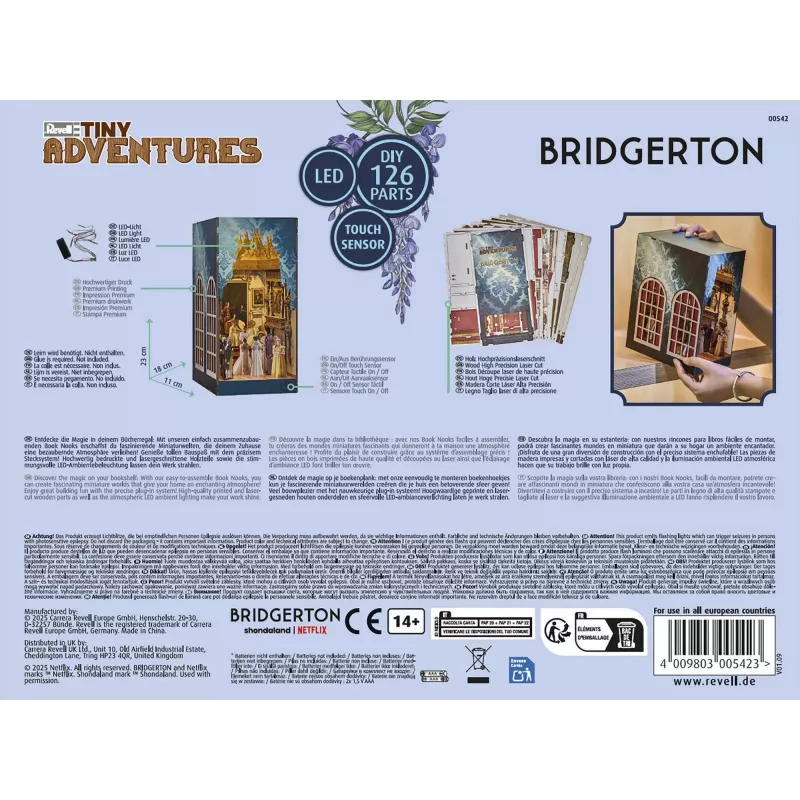 Revell Tiny Adventures - Bridgerton The Duke and I Kit de Modelo Diorama