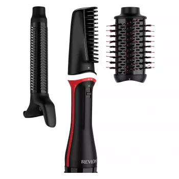 REVLON secador de cabelo e multistyler One-Step OneStep preto vermelho (RVDR5333E)