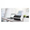 Ricoh fi-8150 scanner de documentos duplex com ADF de 100 folhas, 50 ppm/100 ipm, USB 3.2 & Gigabit Ethernet, 600 dpi, Clear Image Capture