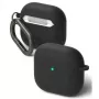 Capa Ringke para AirPods 4 de silicone preta