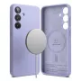 Capa Ringke Galaxy S25 Silicone Magnetic Lavender