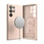 Ringke Capa Galaxy S25 Ultra Silicone Magnética Pink Sand