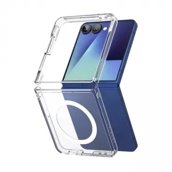 Capa Ringke Galaxy Z Flip 7 Fusion Magnetic Clear