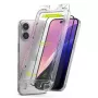 Ringke iPhone 15/16 protetor de ecrã Premium Easy Slide vidro temperado 9H com auxiliar de instalação (pack de 2) transparente