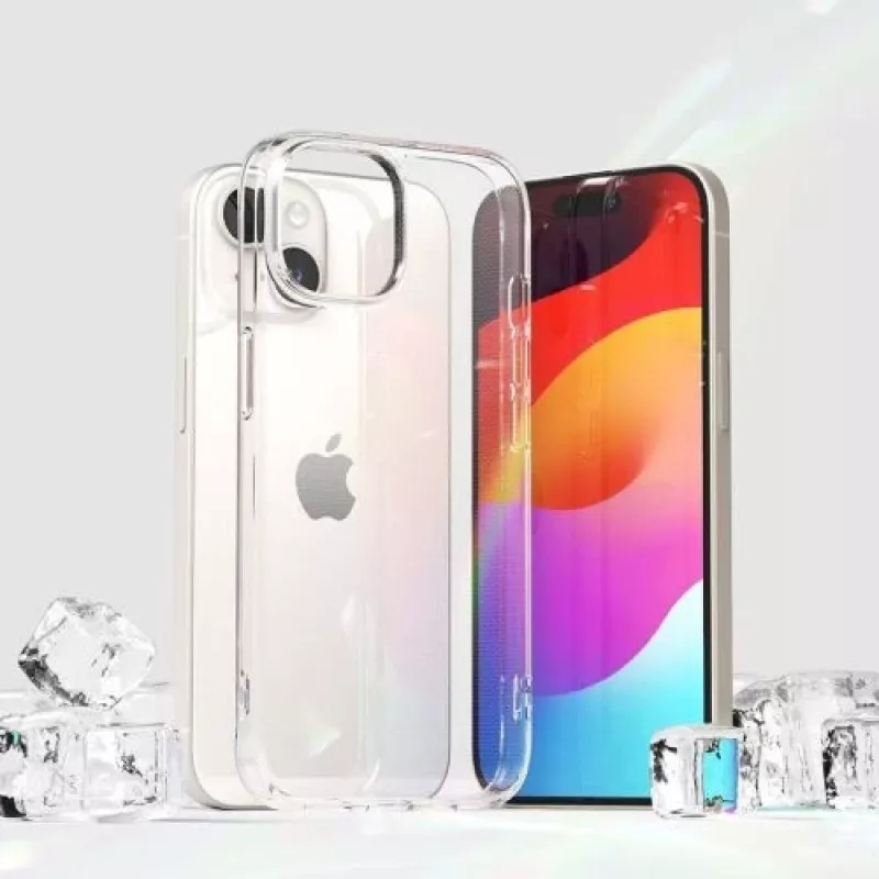 Ringke Capa iPhone 15 Slim Clear