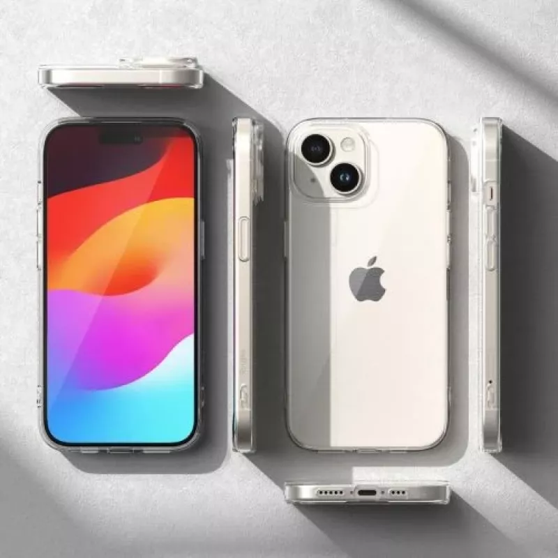 Ringke Capa iPhone 15 Slim Clear