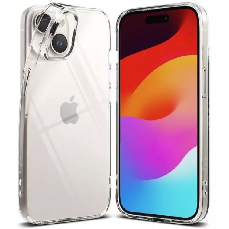 Ringke Capa iPhone 15 Slim Clear