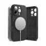 Capa de silicone magnética Ringke para iPhone 16 Pro, preto