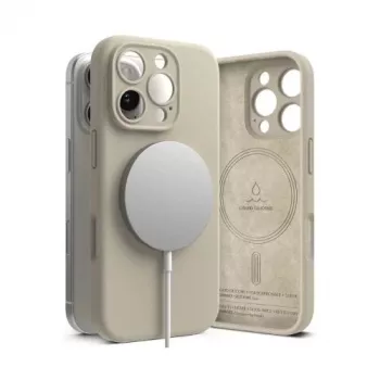 Capa Ringke para iPhone 16 Pro de silicone magnética Stone