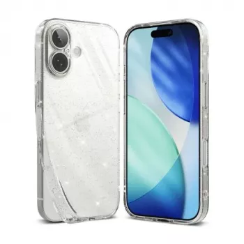 Capa Ringke iPhone 17 Air Glitter Clear