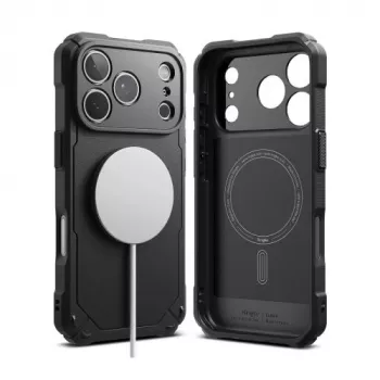 Ringke iPhone 17 Pro Max Capa Rugged Gear Magnetic Black