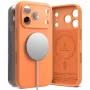 Capa Ringke Silicone Magnetic MagSafe para Apple iPhone 17 Pro Max - Tangerine