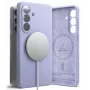 Ringke Silicone Magnetic MagSafe Capa para Samsung Galaxy S26 Plus, Lavender