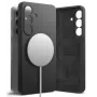 RINGKE Capa Silicone Magnetic MagSafe para Samsung Galaxy S26, Preto