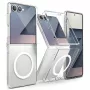 Ringke Capa Slim magnética MagSafe para Samsung Galaxy Z Flip 7 transparente