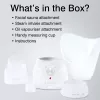 RIO FSTE-EU/1,8 Sauna facial com inalador de vapor, 70 W, vapor ajustável, branco