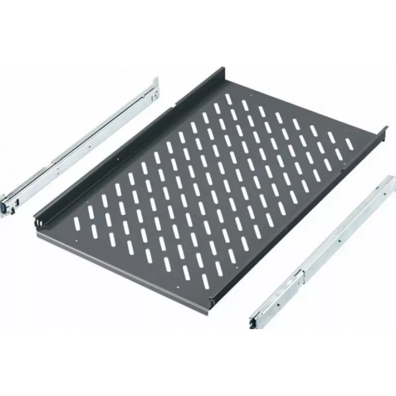 Rittal Gaveta de 19 polegadas para armários TS, PC-TS, IW, 600 mm de profundidade, 40 kg, cinzento ardósia RAL 7015 6902.960