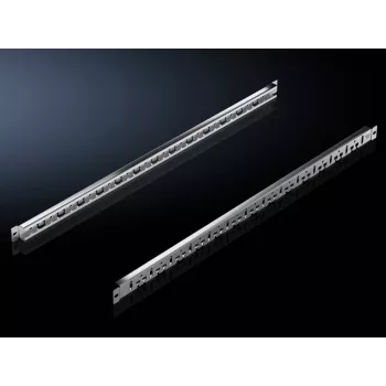 Rittal 5302.020 calha de suporte para prateleira VX IT, 600 mm, aço galvanizado, par