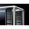 Rittal 5302.120 Painel de gestão de cabos 1U 19 polegadas RAL 9005